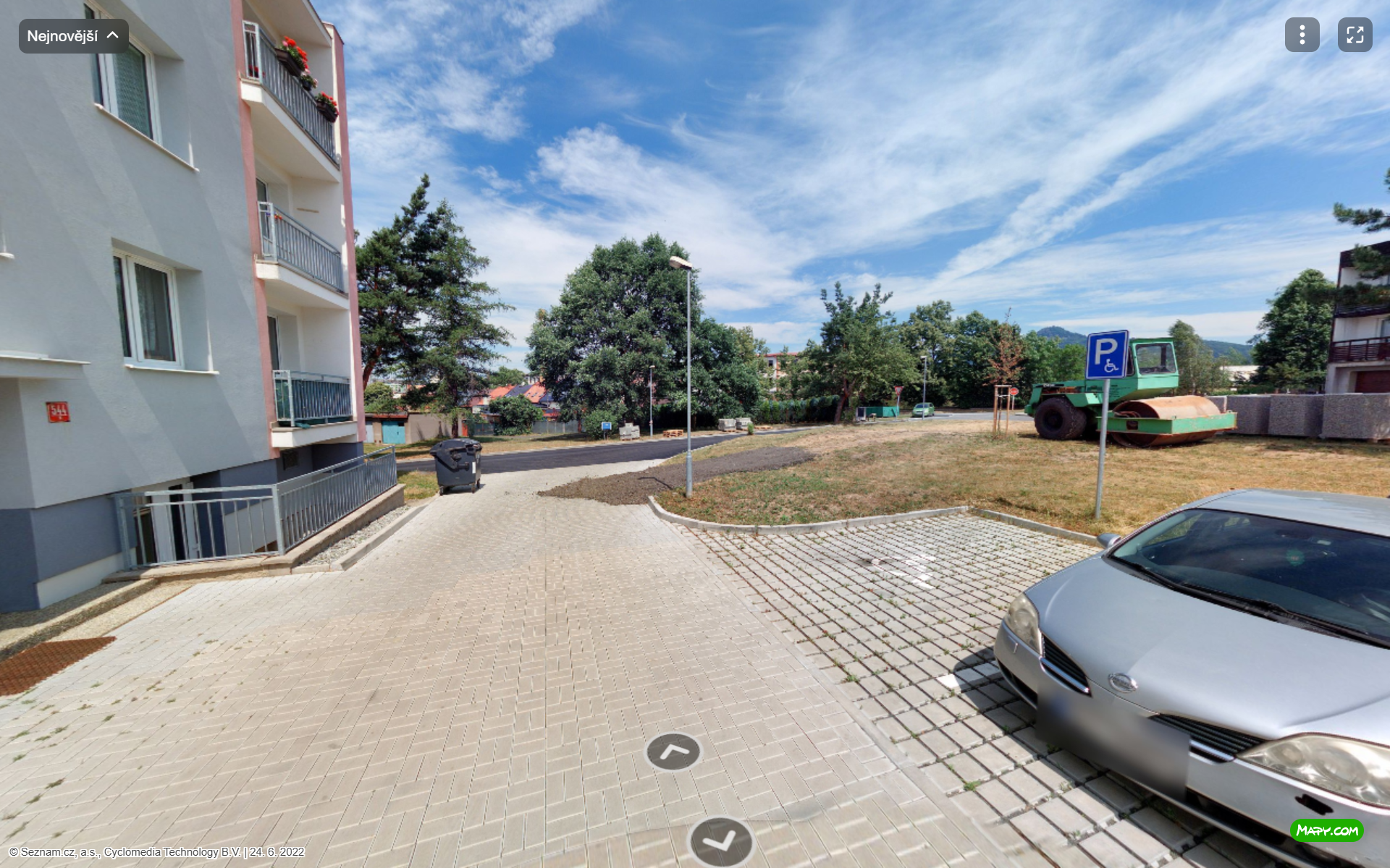 Parkoviště U Nemocnice, Mimoň