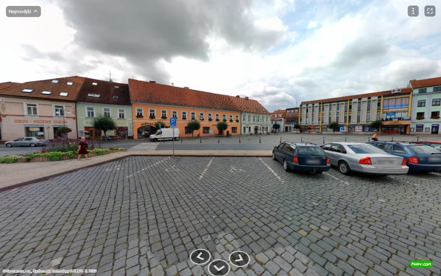 Parkoviště nám. Svobody, Vodňany