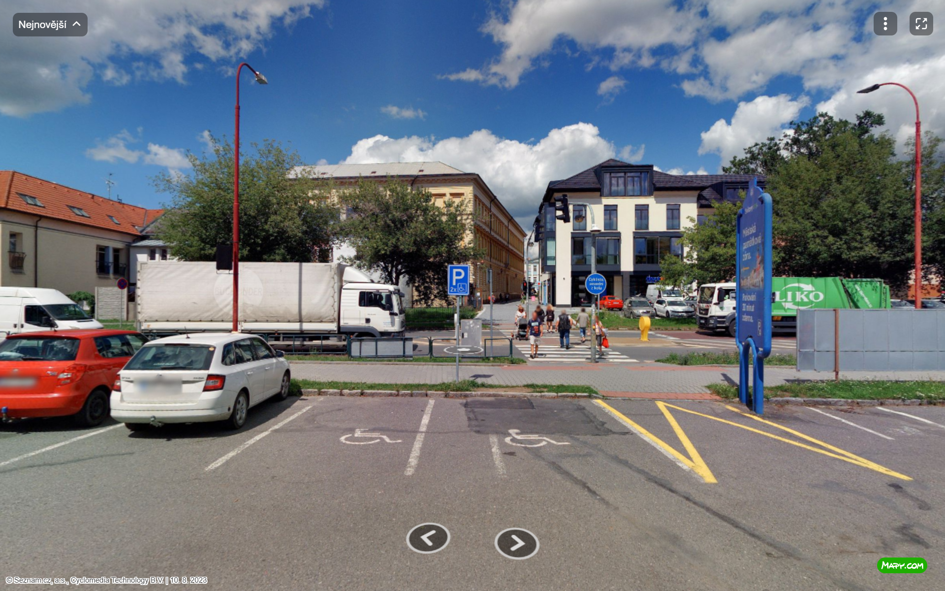 Parkoviště Purkyňova ul., Svitavy