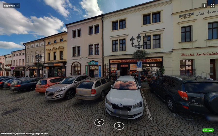 Parkoviště Zámecké nám., Frýdek
