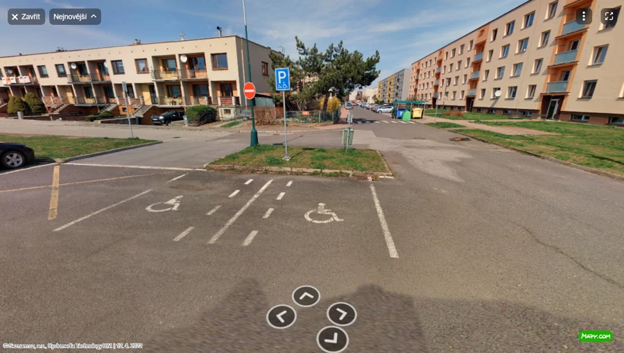 Parkoviště ul. Přátelství, Jičín