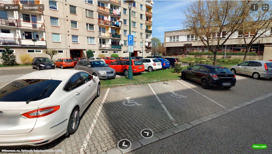 Parkoviště ul.Na Jihu, Jičín