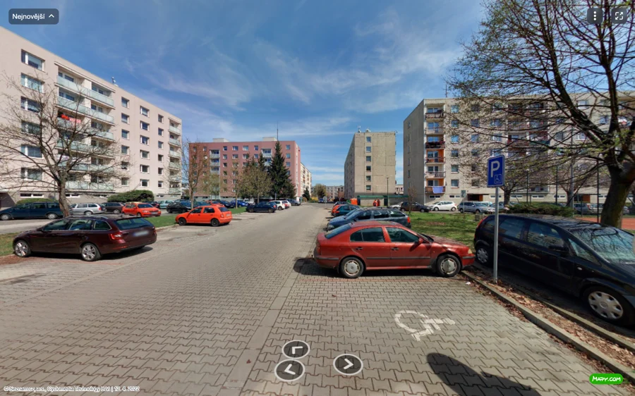 Parkoviště ul. Na Jihu, Jičín