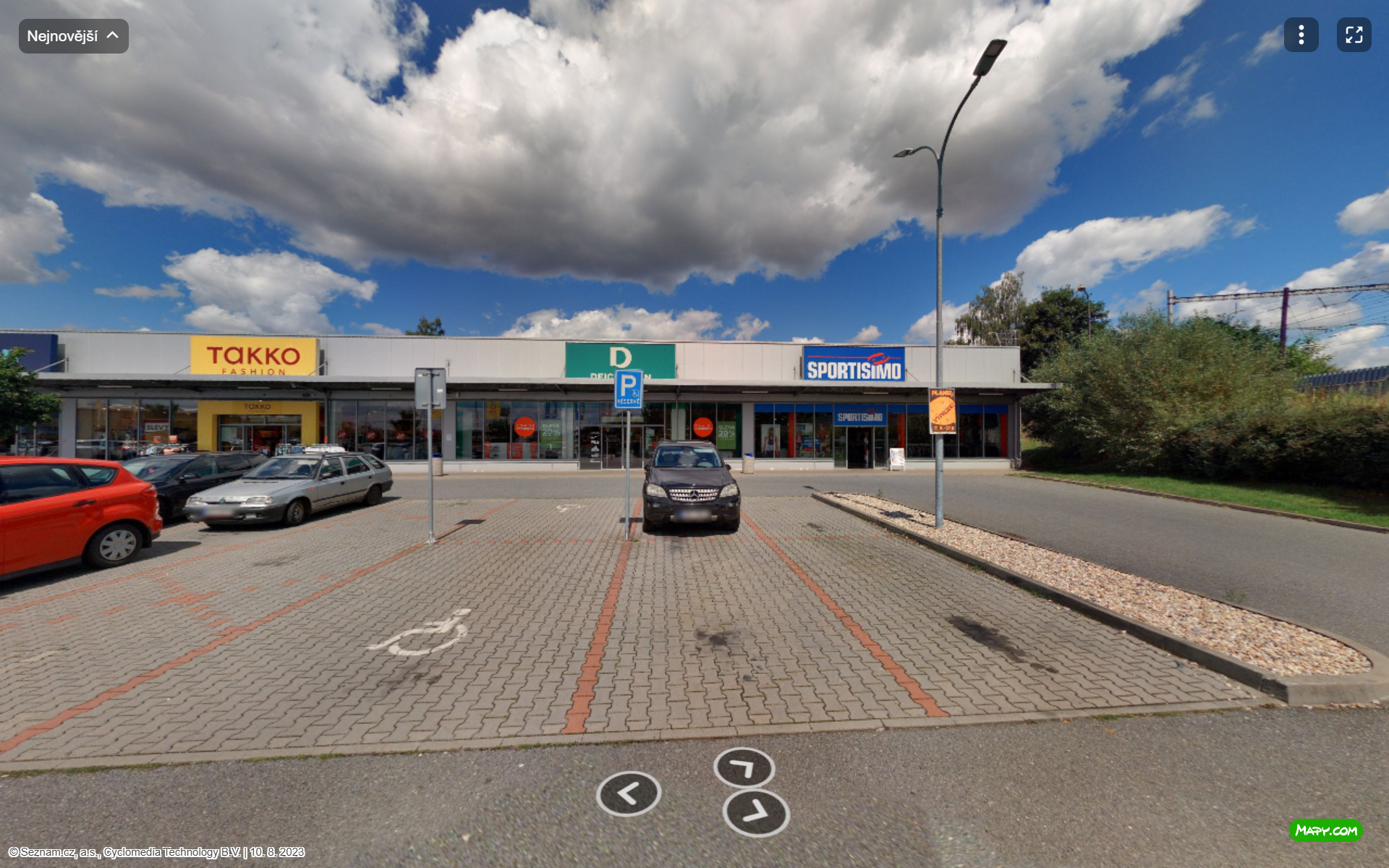 Parkoviště ul. U Tří mostů, Svitavy