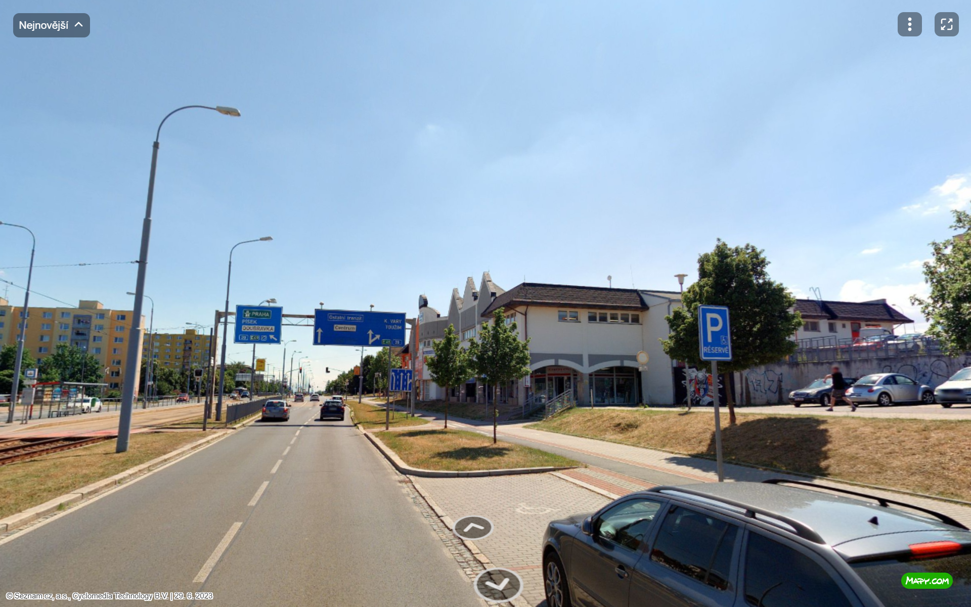 Parkoviště Gerská ul., Plzeň