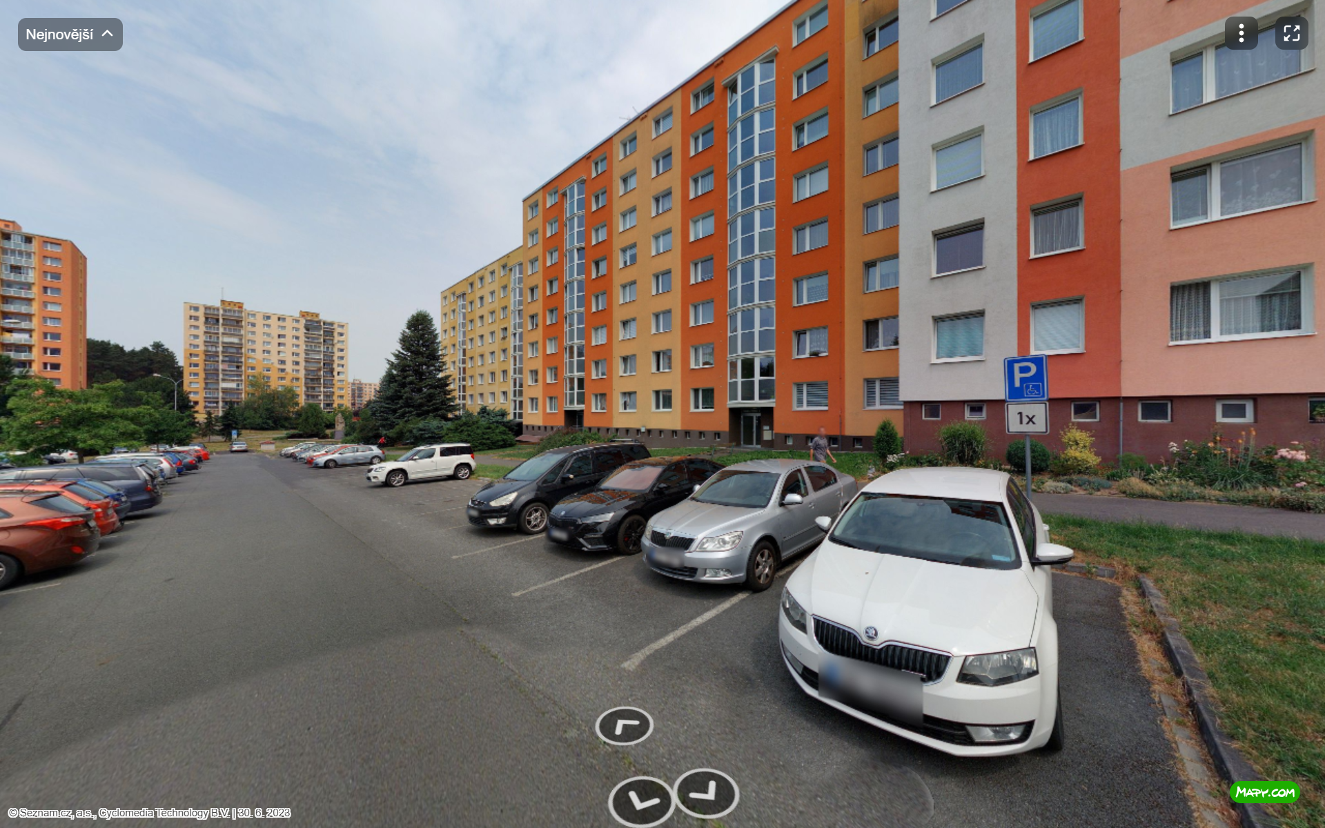 Parkoviště Kaznějovská ul., Plzeň 1
