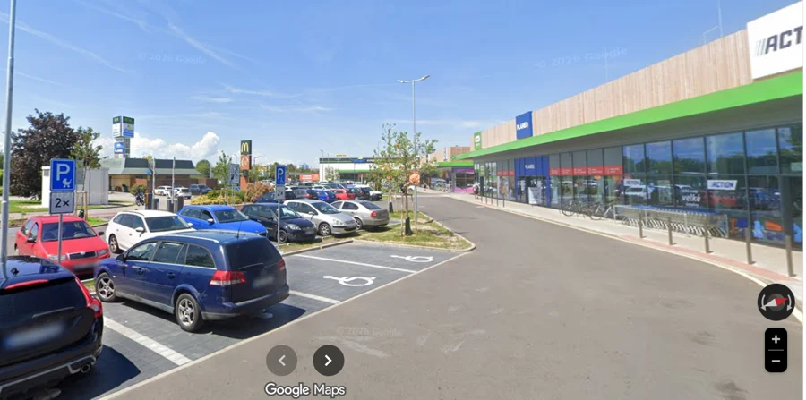 Parkoviště Strakonická ul., České Budějovice