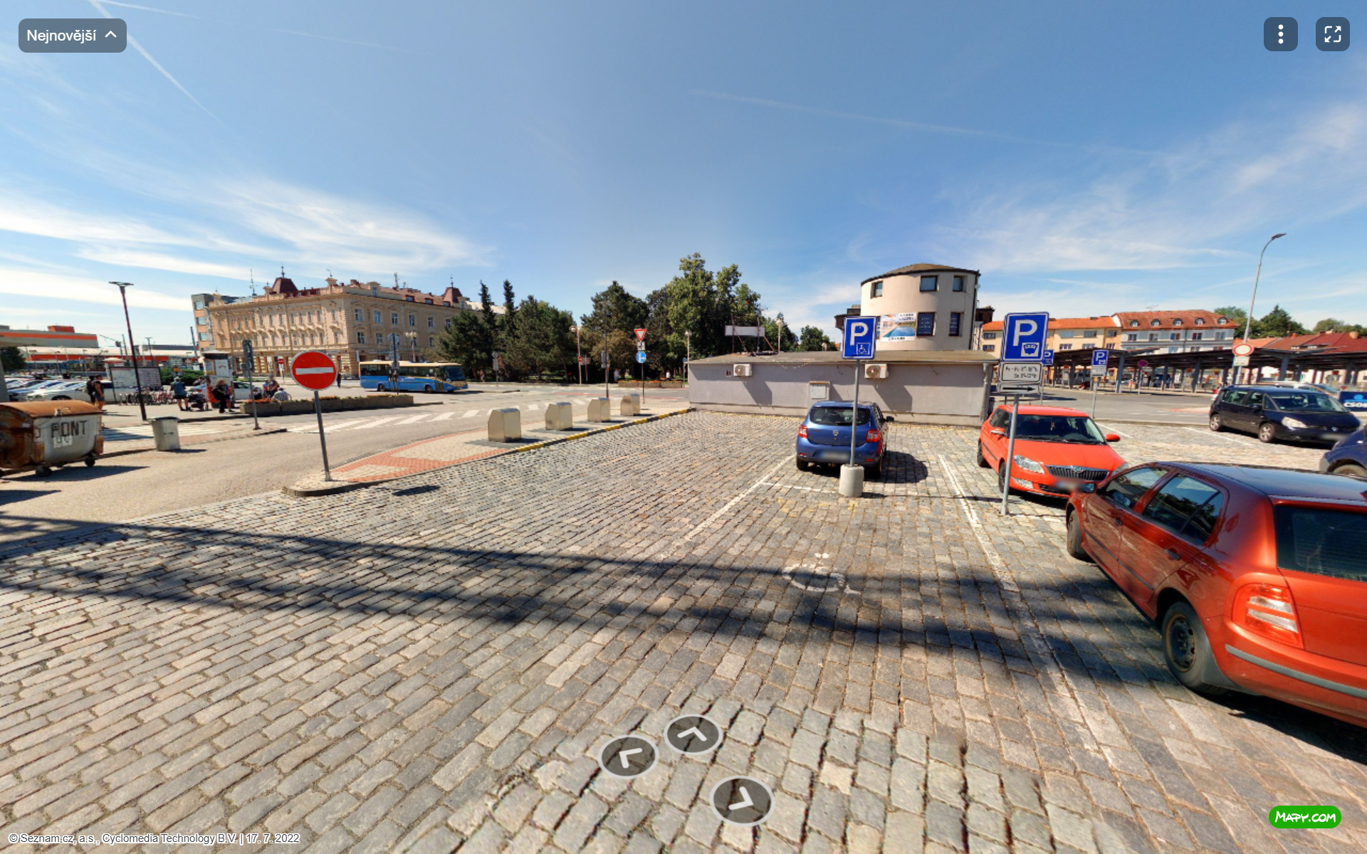 Parkoviště Valdenská ul., Tábor 2