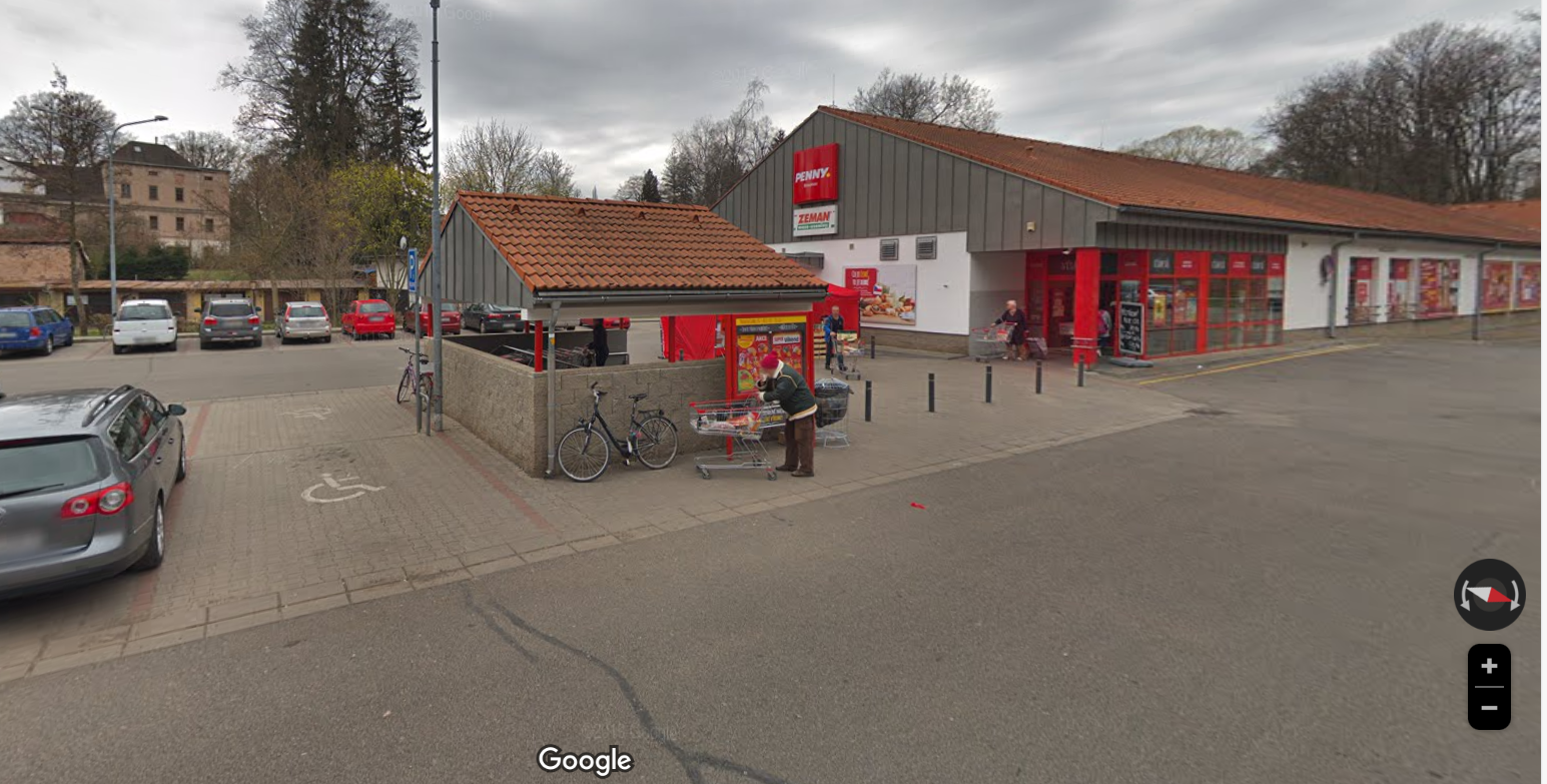 Parkoviště, U Dolní brány, Broumov