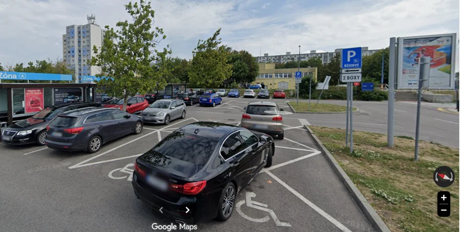 Parkoviště Panónska cesta, Bratislava, Slovensko
