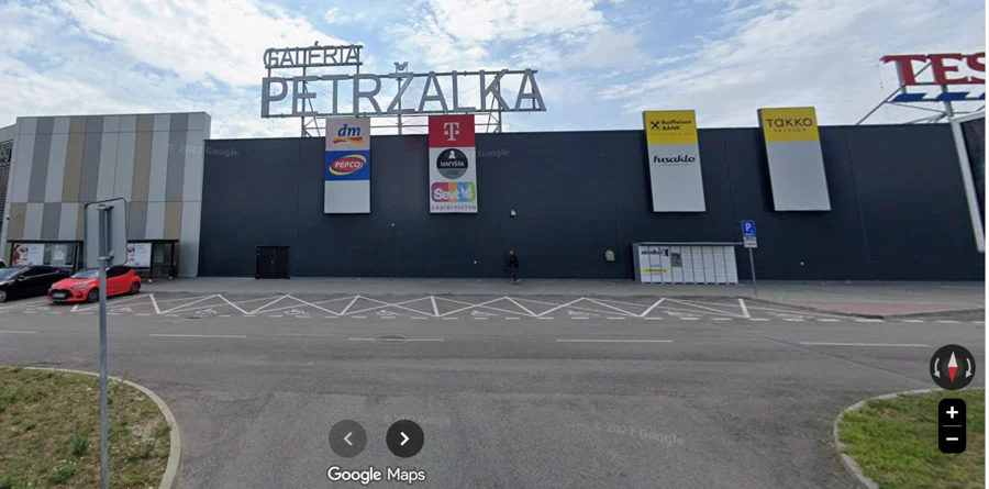 Parkoviště Panónska cesta, Bratislava, Slovensko