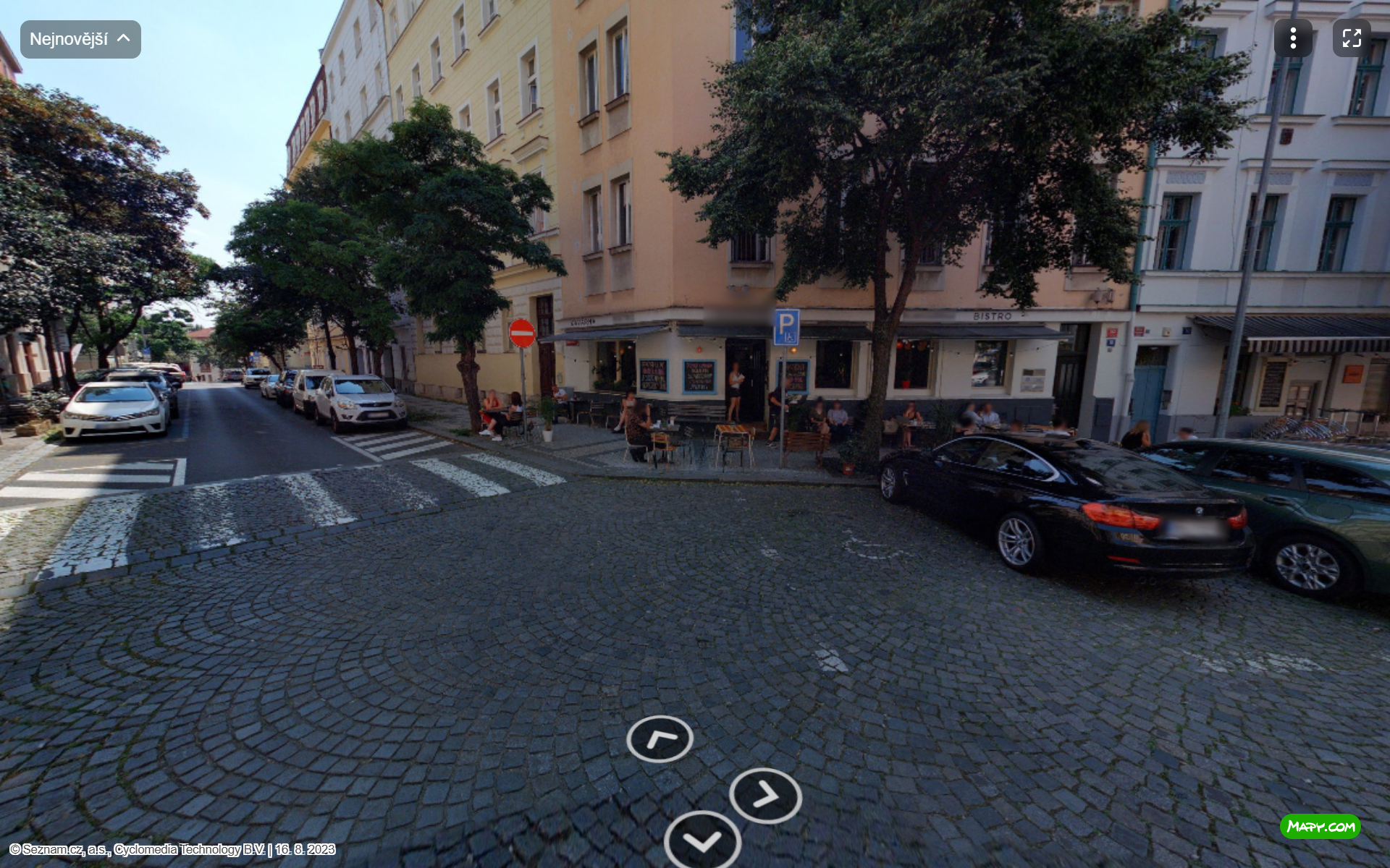 Parkoviště Americká ul., Praha 2 – Vinohrady