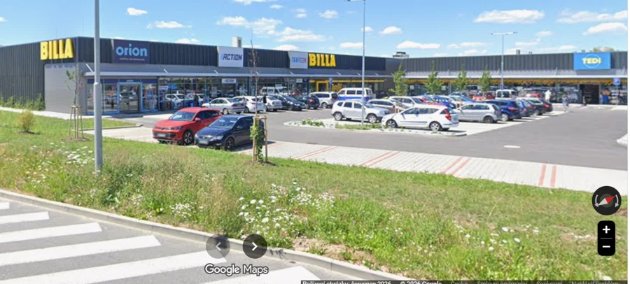 Billa Líbalova ul., Třeboň