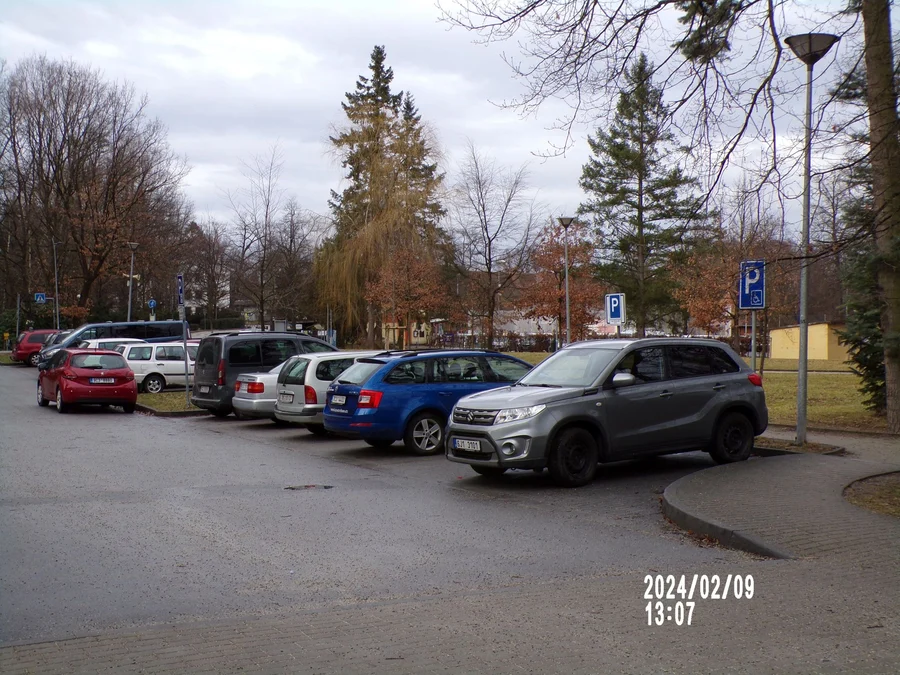 Parkoviště Jiráskova ul., Třeboň II