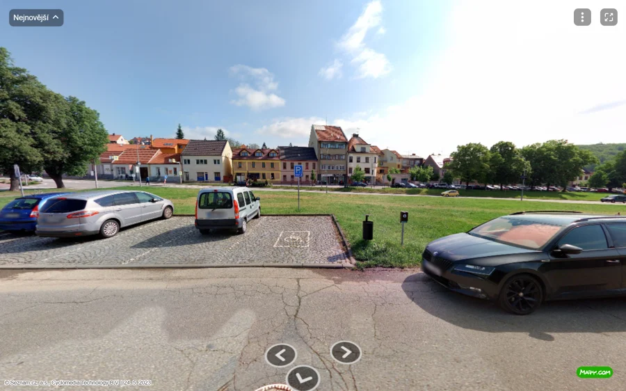 Parkoviště Sadová ul., Náměšť nad Oslavou
