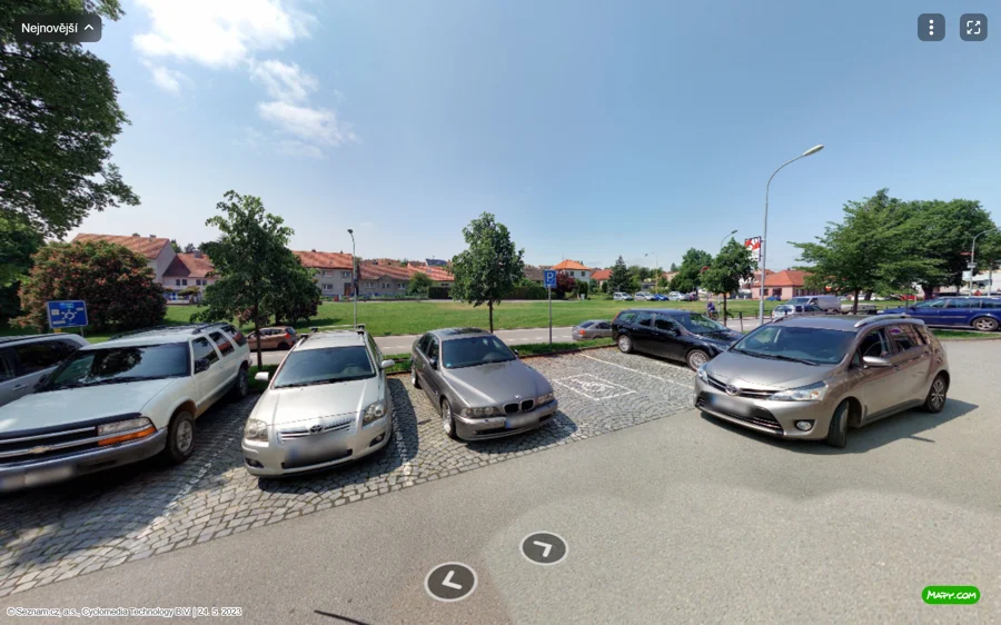 Parkoviště Lipová ul., Náměšť nad Oslavou
