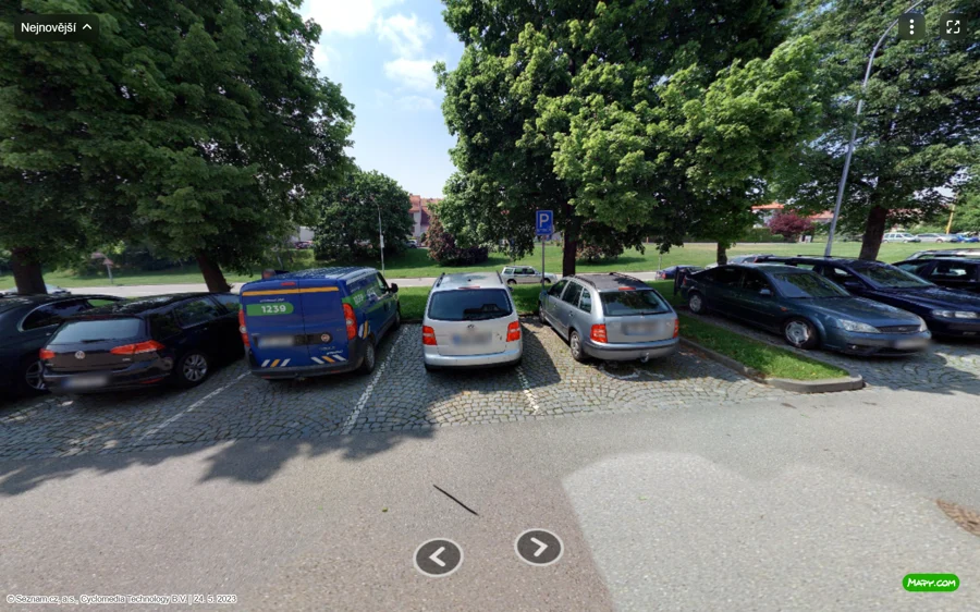 Parkoviště Lipová ul., Náměšť nad Oslavou