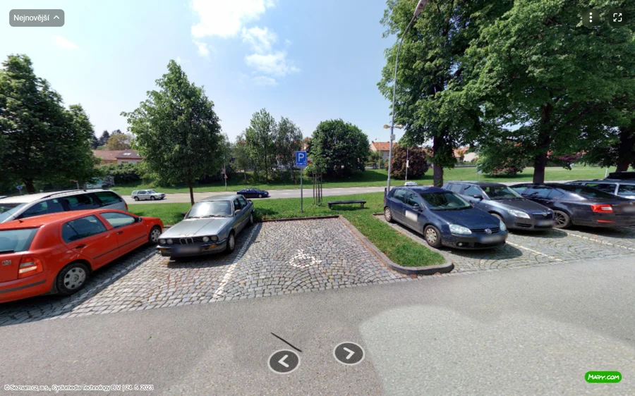 Parkoviště Lipová ul., Náměšť nad Oslavou