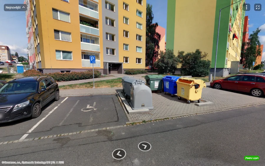 Parkoviště Květná ul., Bruntál