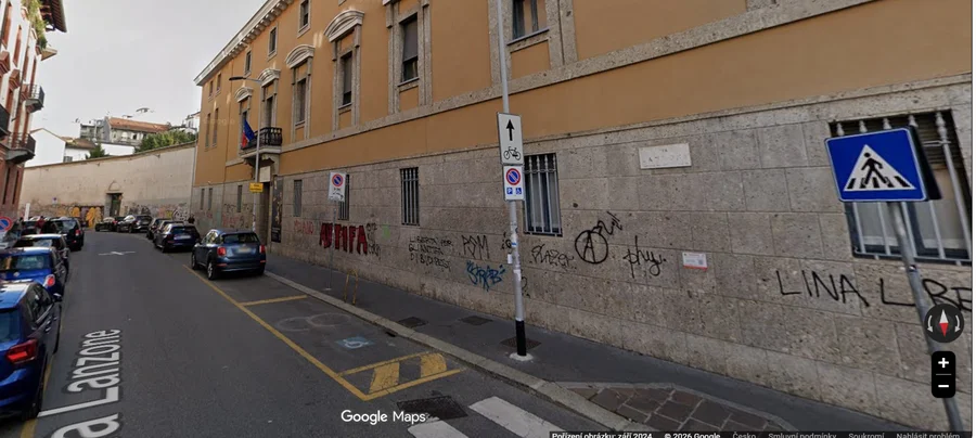 Parkoviště Via Lanzone, Milano MI, Itálie