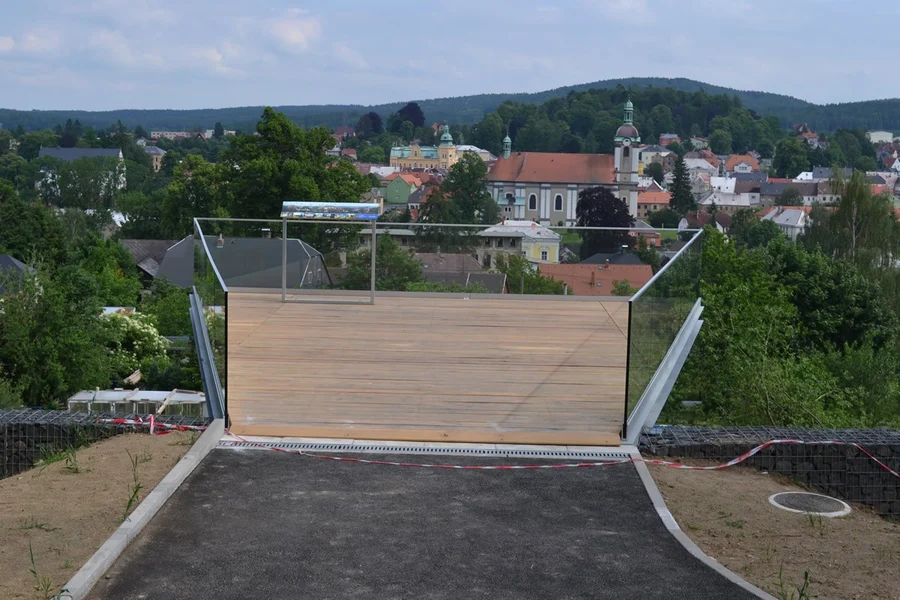 Bezbariérová vyhlídka na Židovském vrchu