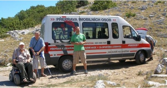 Asistovaná individuální přeprava zdravotně postižených osob PLZEŇ