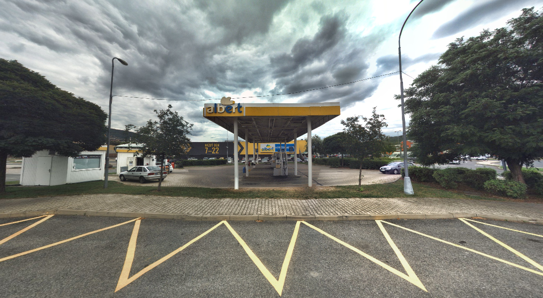 Čerpací stanice Hypermarket Albert Králův Dvůr