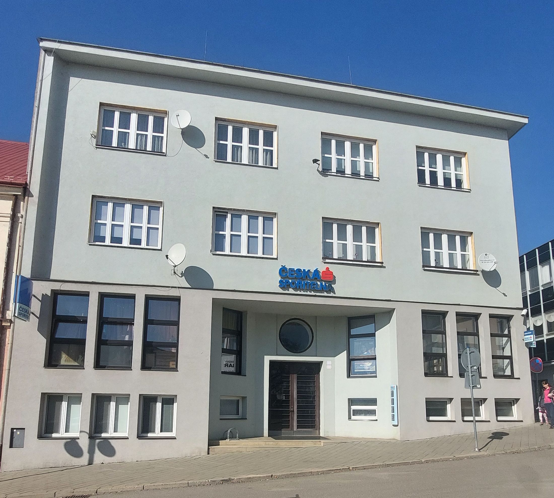 Česká spořitelna Dukelské nám., Hustopeče 