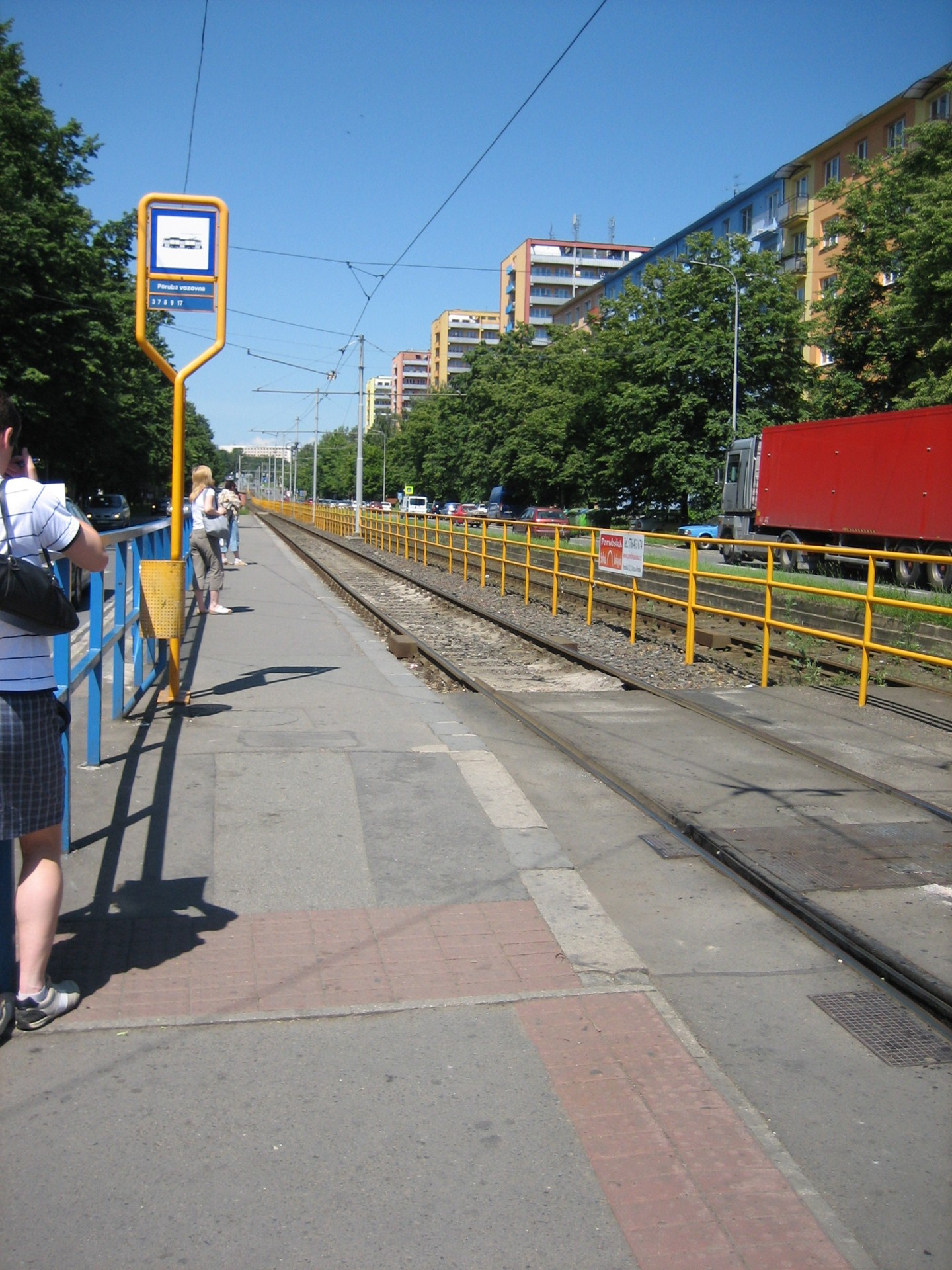 tramvajová zastávka Vozovna Poruba