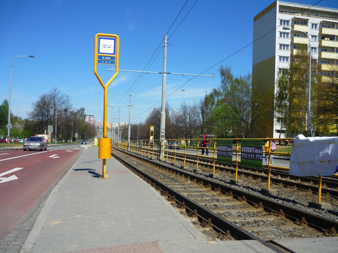 tramvajová zastávka 29.Dubna