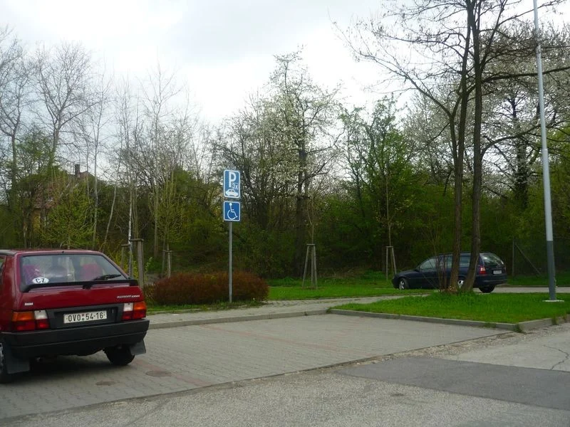 Vyhrazené parkoviště