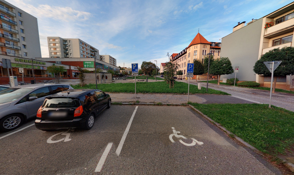 Parkoviště Trčkova ul., Havlíčkův Brod 
