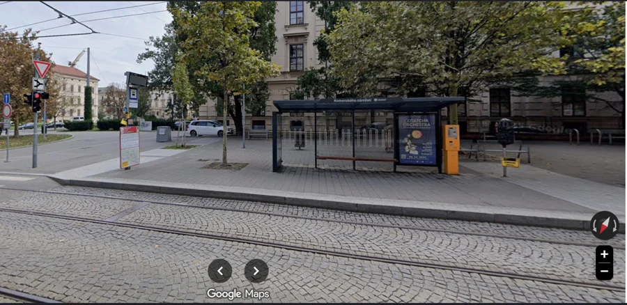 Zastávka Komenského nám. Brno
