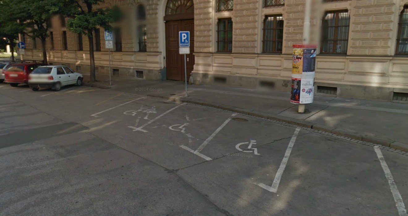 Vyhrazené parkoviště