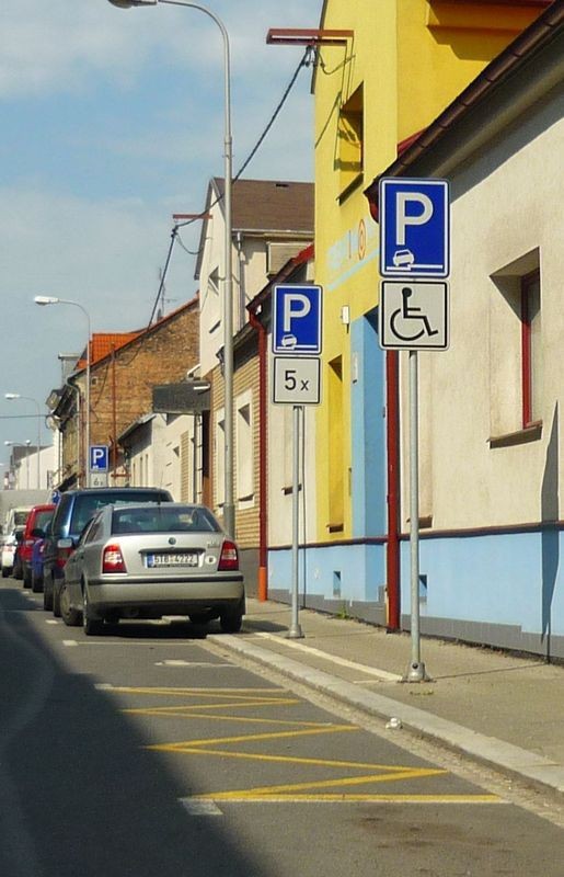 Vyhrazené parkoviště