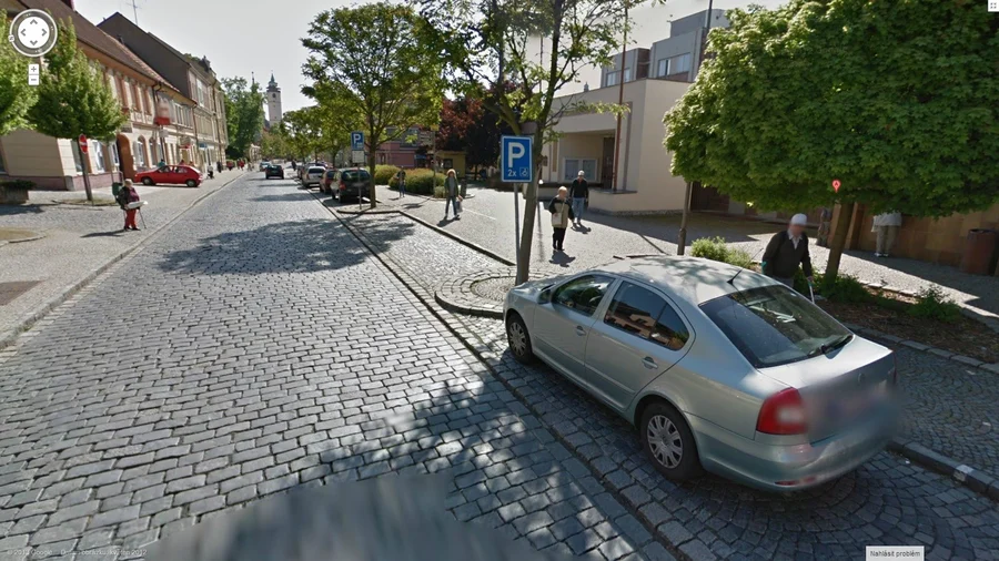 Parkoviště Msgre. Staška, Domažlice