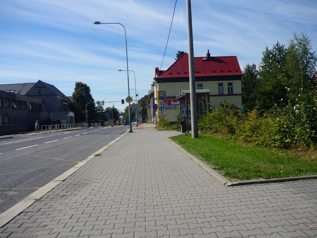 Autobusová zastávka Svinov škola