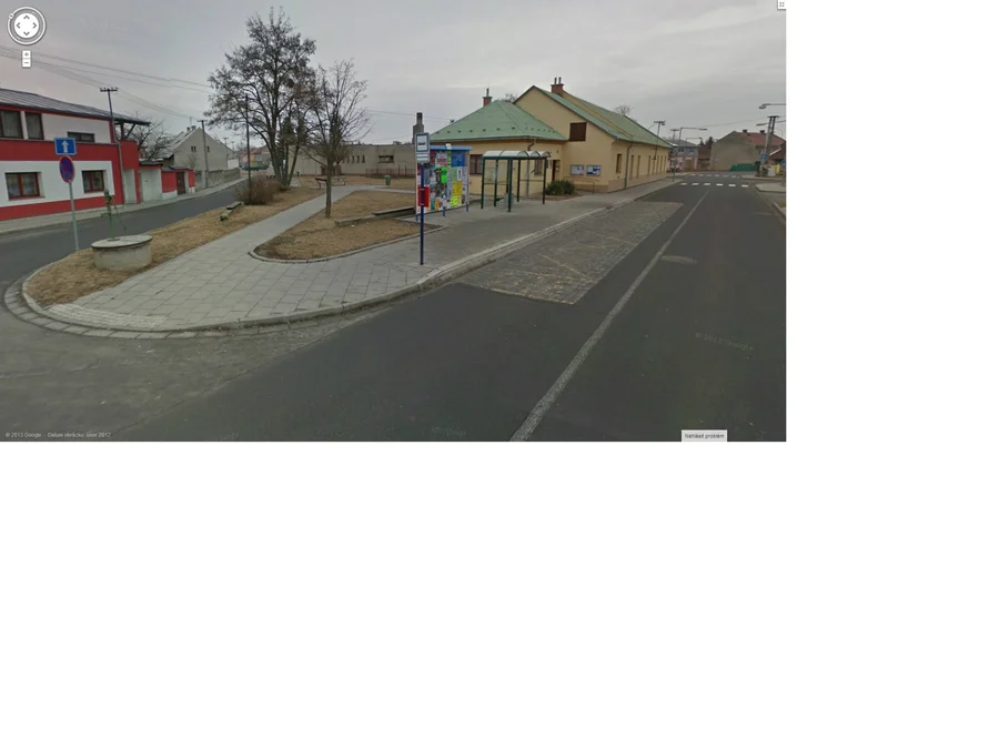 autobusová zastávka Nemilany