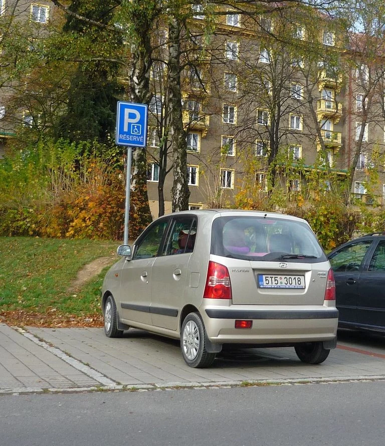 Vyhrazené parkoviště