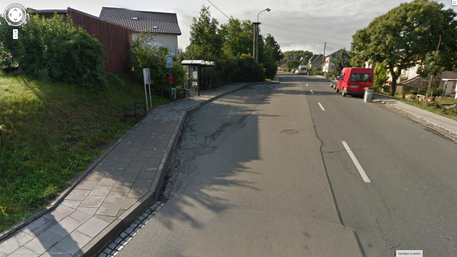 autobusová zastávka Horní Úlehla