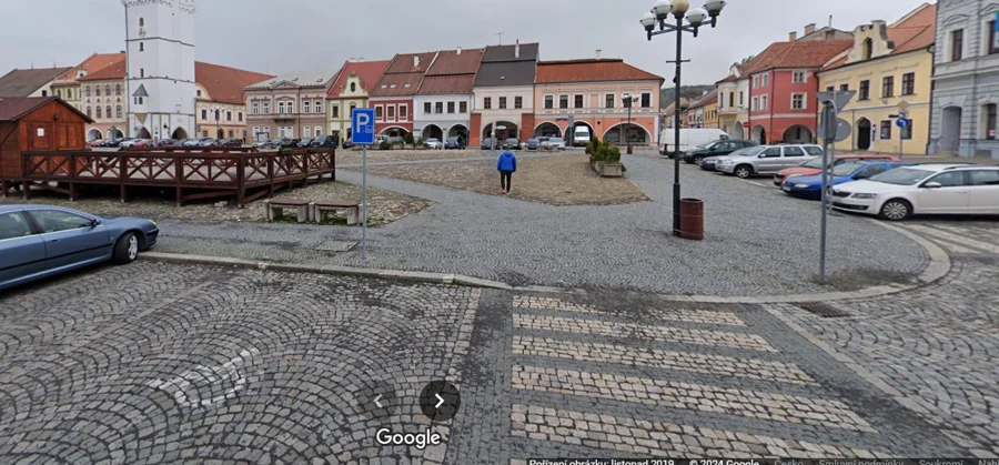 Parkoviště Mírové nám. Kadaň