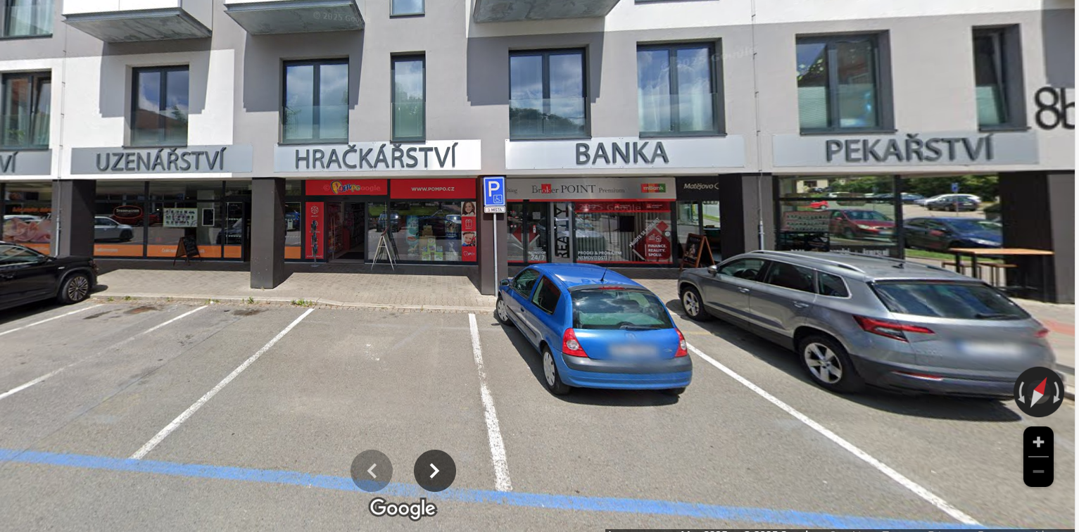 Parkoviště nám. Svobody, Blansko