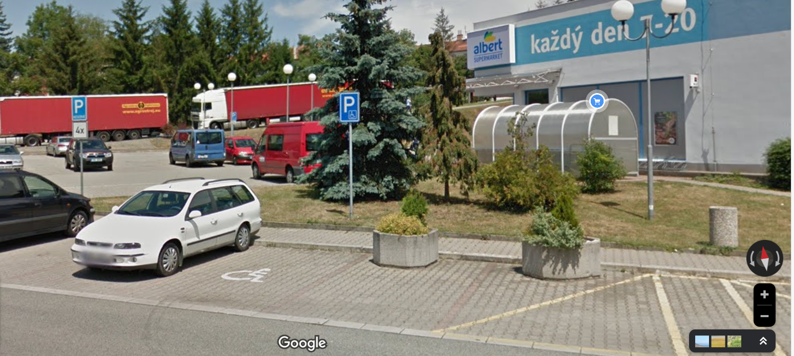 Parkoviště Nádražní ul., Blansko 1 
