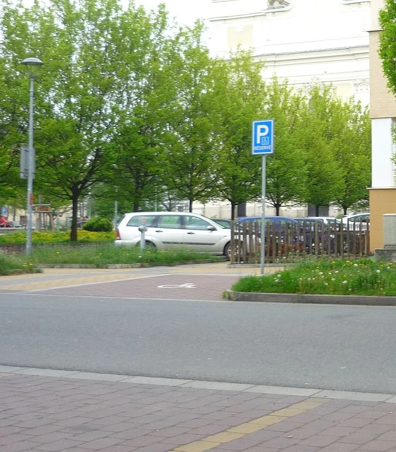 Vyhrazené parkoviště