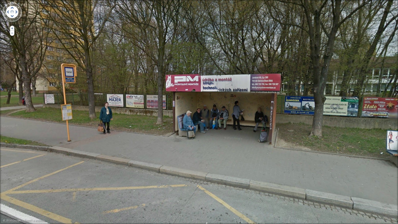 Autobusová zastávka MHD Jižní svahy