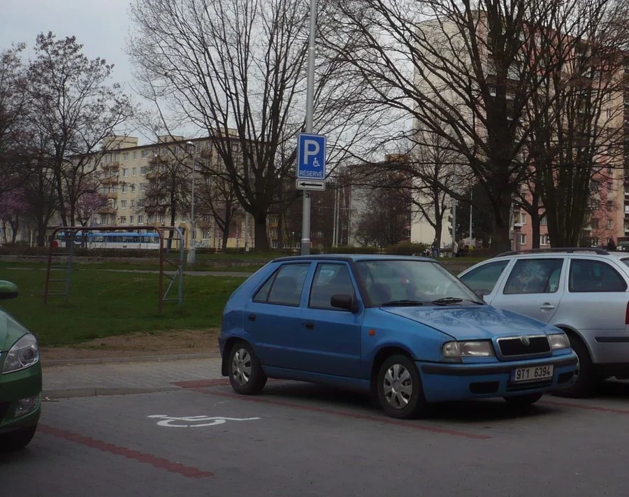 Vyhrazené parkoviště
