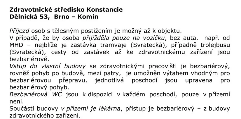 Zdravotnické středisko