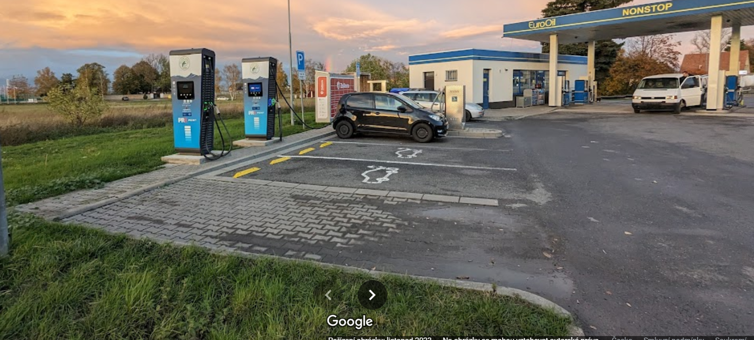 Čerpací stanice EuroOil Nehvizdy