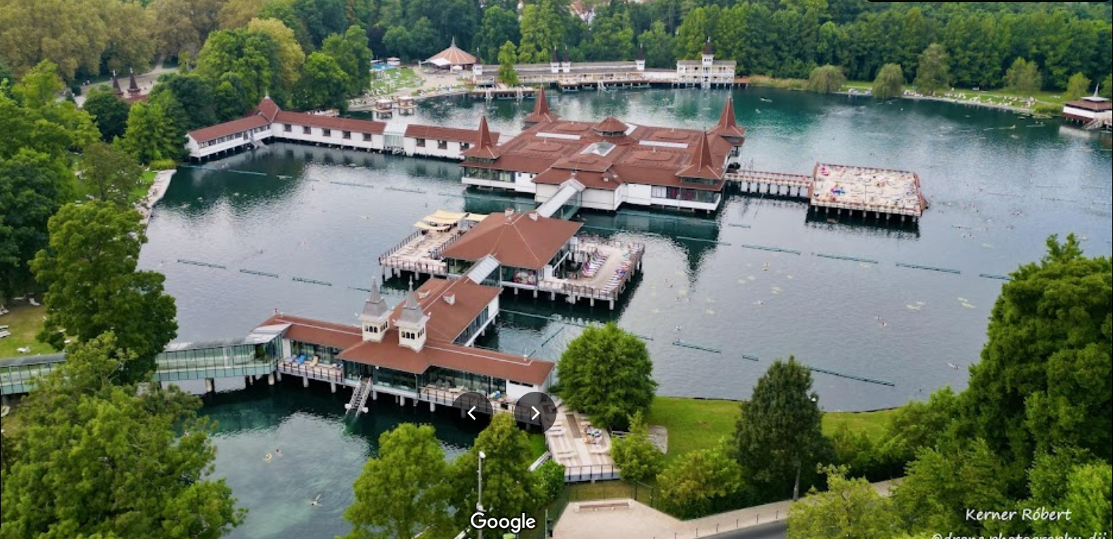 Termální jezero Hévíz, Maďarsko