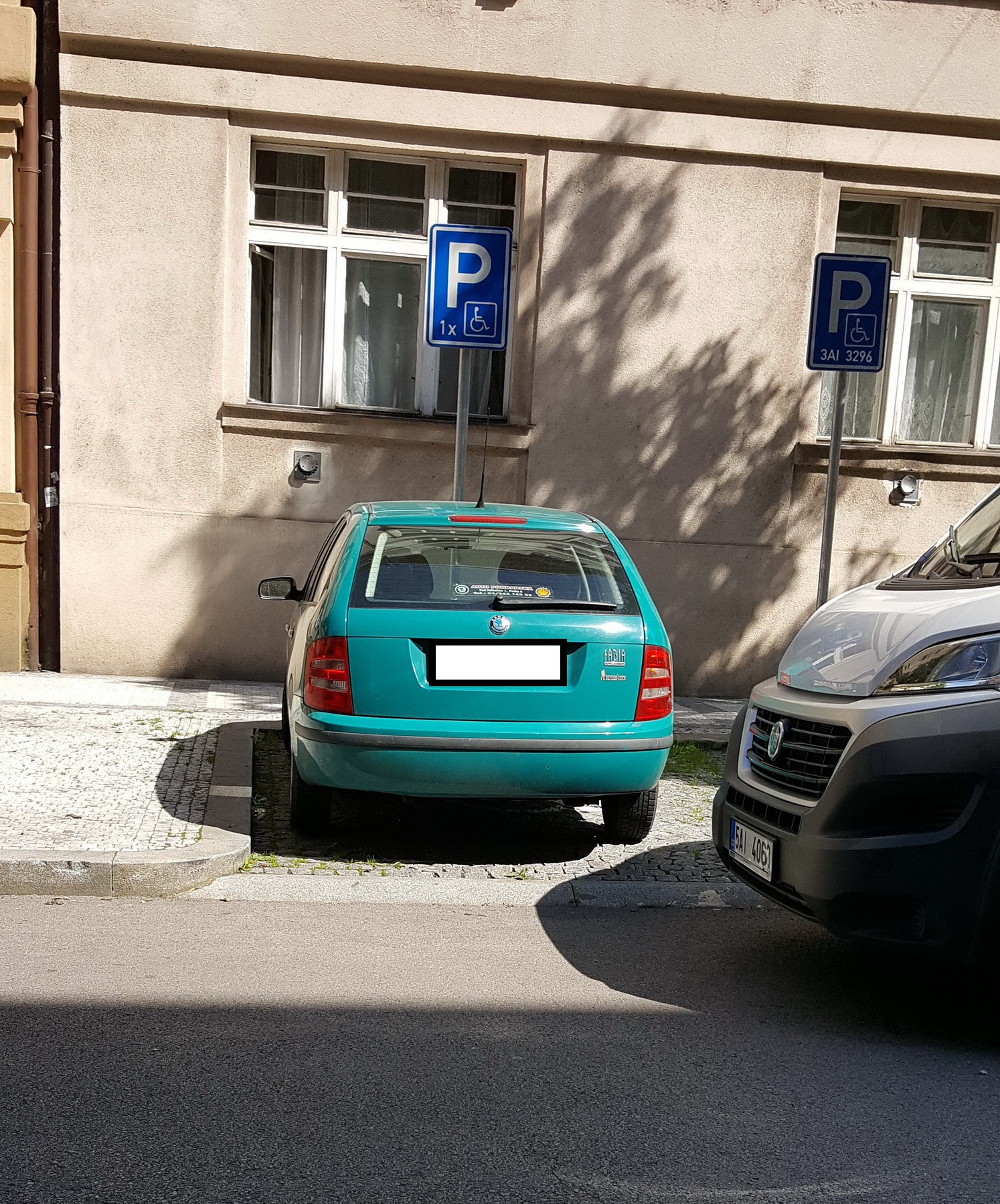 Vyhrazené parkovací místo
